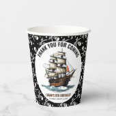 アホイ!海賊船第8誕生日 紙コップ (裏面)