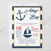 アホイ！男の子だ！ 招待状 (正面)