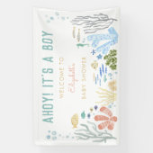 アホイ！男の子のシャワーへようこそ 横断幕 (縦)