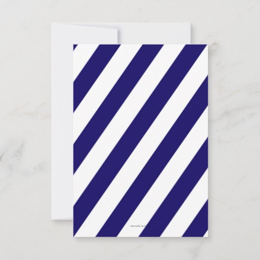 アホイ!男の子のシャワー招待状 招待状 (裏面)