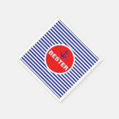 アホイ！航海のいかりセーラーパーティーナプキンス スタンダードカクテルナプキン (角)