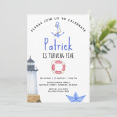 アホイ！航海の誕生日 招待状 (スタンド正面)