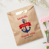 アホイ!誕生日航海のベビーシャワー フェイバーバッグ (封をした状態)