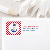 アホイ!誕生日航海のベビーシャワー ラベル (インサイチュ)