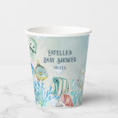 アホイ！Boy Blue Baby Showerだ 紙コップ (正面)