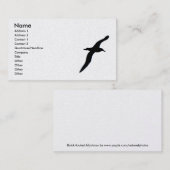 アホウドリの名刺 名刺 (正面/裏面)