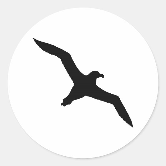 アホウドリ ラウンドシール (正面)