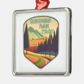 アホカレールトレイルニューヨーク色 メタルオーナメント (左)