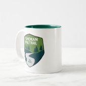 アホカレールトレイルニューヨーク ツートーンマグカップ (正面左)