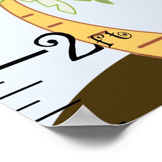 アホパーソナライズされたイ・メイト/帆船/鯨類成長図 ポスター (角)