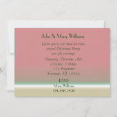 アホリデイお祝い招待状カード 招待状 (裏面)