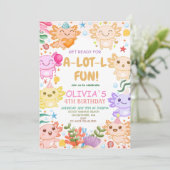 アホロトル 誕生日 招待状 (スタンド正面)