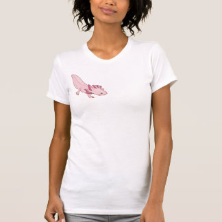 アホロートルのサンショウウオのTシャツ Tシャツ