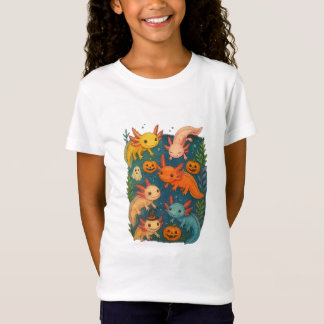 アホロートルのハロウィン Tシャツ
