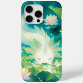 アホロートルの花のオアシス iPhone 15 PRO MAXケース