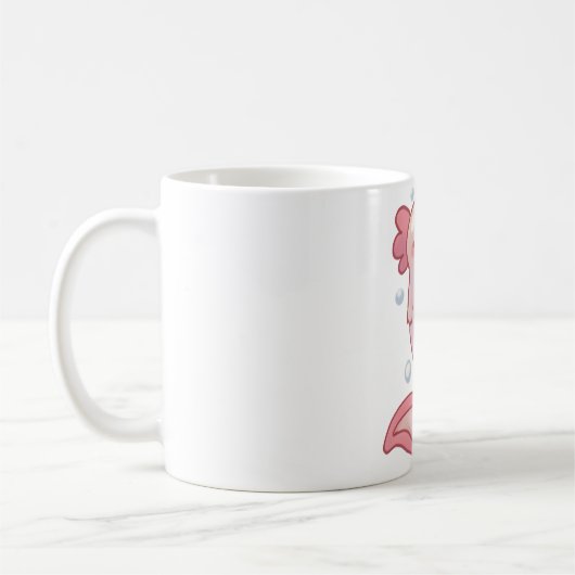 アホロートルの魔法 コーヒーマグカップ (左)