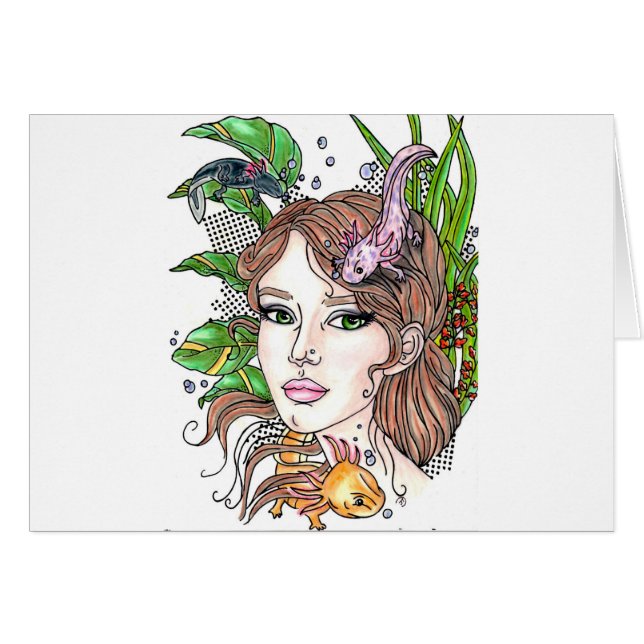 アホロートル愛 (正面横)