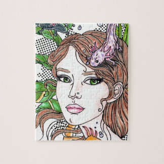 アホロートル愛 ジグソーパズル