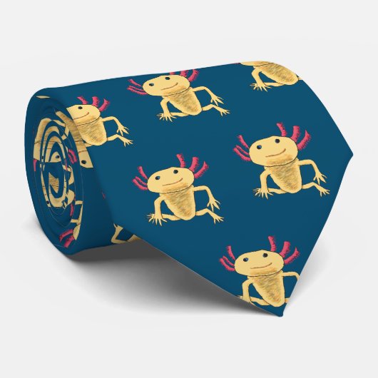 アホロートル ネクタイ (ロール)