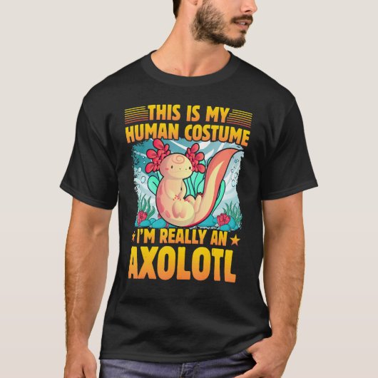 アホロートル 両生類 ことわざ 1 Tシャツ (正面)