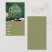 アホーム引用文レッドスリッパ実在スエステート 名刺 (正面/裏面)