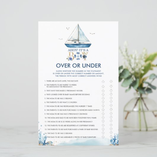 アホ航海のイベビーゲームの上か下の少年 (スタンド正面)