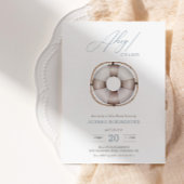 アホ航海のイベビーシャワーボーイズ招待状 招待状