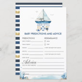 アホ航海のイ少年ベビー予測アドバイス (正面/裏面)