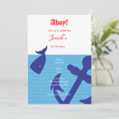 アホ航海のイ誕生日招待状 招待状 (スタンド正面)