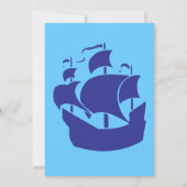 アホ航海のイ誕生日招待状 招待状 (裏面)