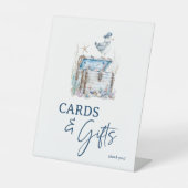 アホ航海のイ赤ちゃんシャワーカード&ギフト 台座サイン (正面)