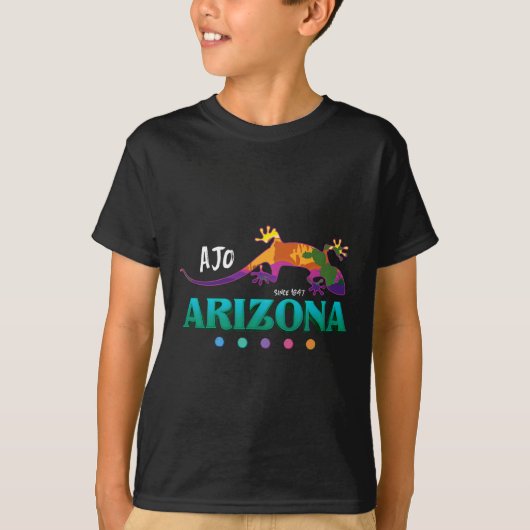 アホ アリゾナ州 アメリカ合衆国 南西部 荒野 ヤモリ 旅行 そう Tシャツ (正面)