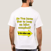 アホTシャツ Tシャツ (裏面)