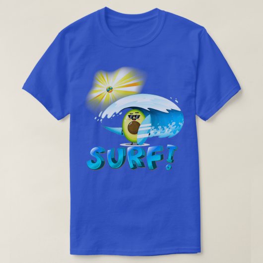 アボおもしろいカドサーフィン22 Tシャツ (デザイン正面)