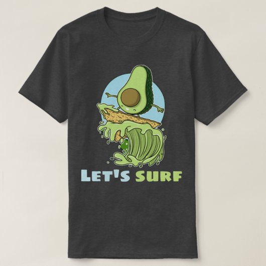 アボおもしろいカドサーフィン4 1 Tシャツ (デザイン正面)