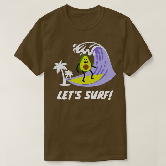 アボおもしろいカドサーフィン60 Tシャツ (デザイン正面)