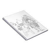 アボインキャッスルスコットランド ノートブック (右側)