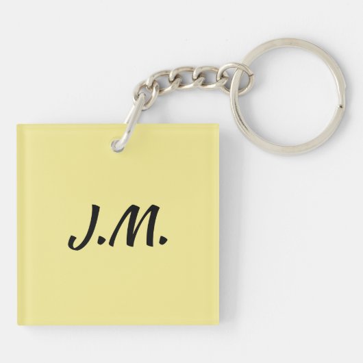 アボカおもしろいドの応援席緑の穴 キーホルダー (裏面)