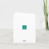 アボカおもしろいドの誕生日カードのように熟成した カード (裏面)