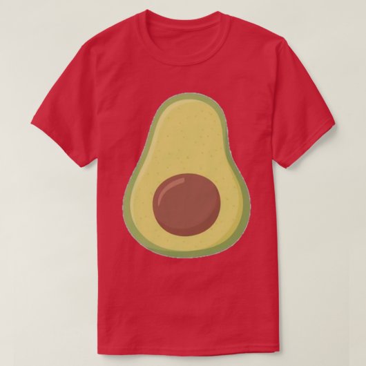 アボカおもしろいドクラシックスTシャツ Tシャツ (デザイン正面)