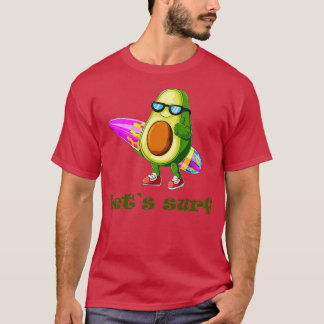 アボカおもしろいドサーフィン40 Tシャツ