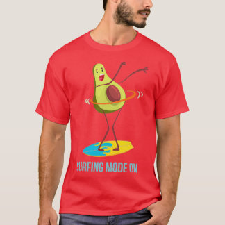アボカおもしろいドサーフィン42 Tシャツ