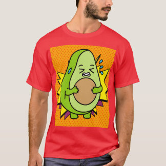 アボカおもしろいドフルーツ10 Tシャツ