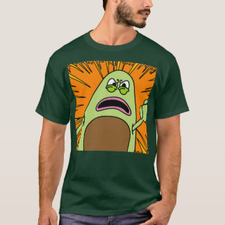 アボカおもしろいドフルーツ3 Tシャツ