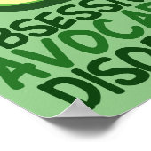 アボカおもしろいド愛好家 ポスター (角)