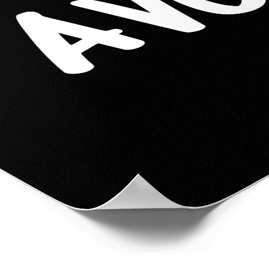 アボカおもしろいード・プンダークBG ポスター (角)