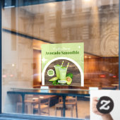 アボカカスタマイズドスムージーショップのプロモーション%オフ ウィンドウサイン (カフェ窓)