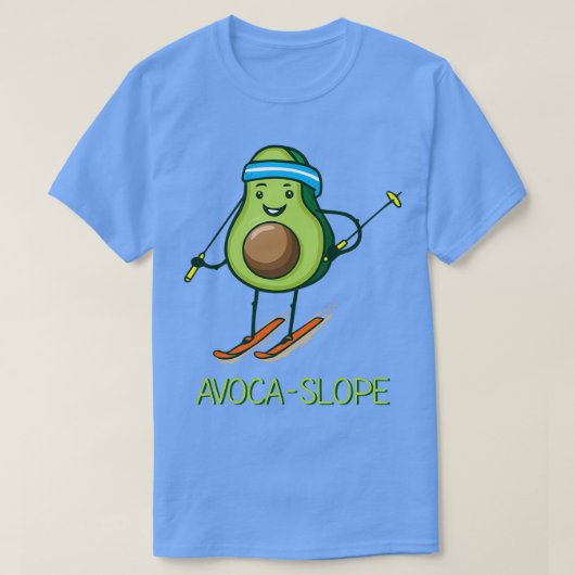 アボカスロペ Tシャツ (デザイン正面)
