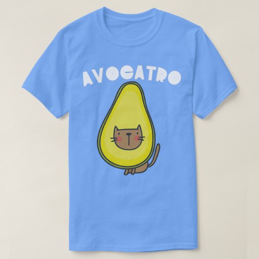 アボカトロ Tシャツ (デザイン正面)