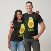 アボカトー アボカド 猫とヴィーガン Tシャツ (ユニセックス)